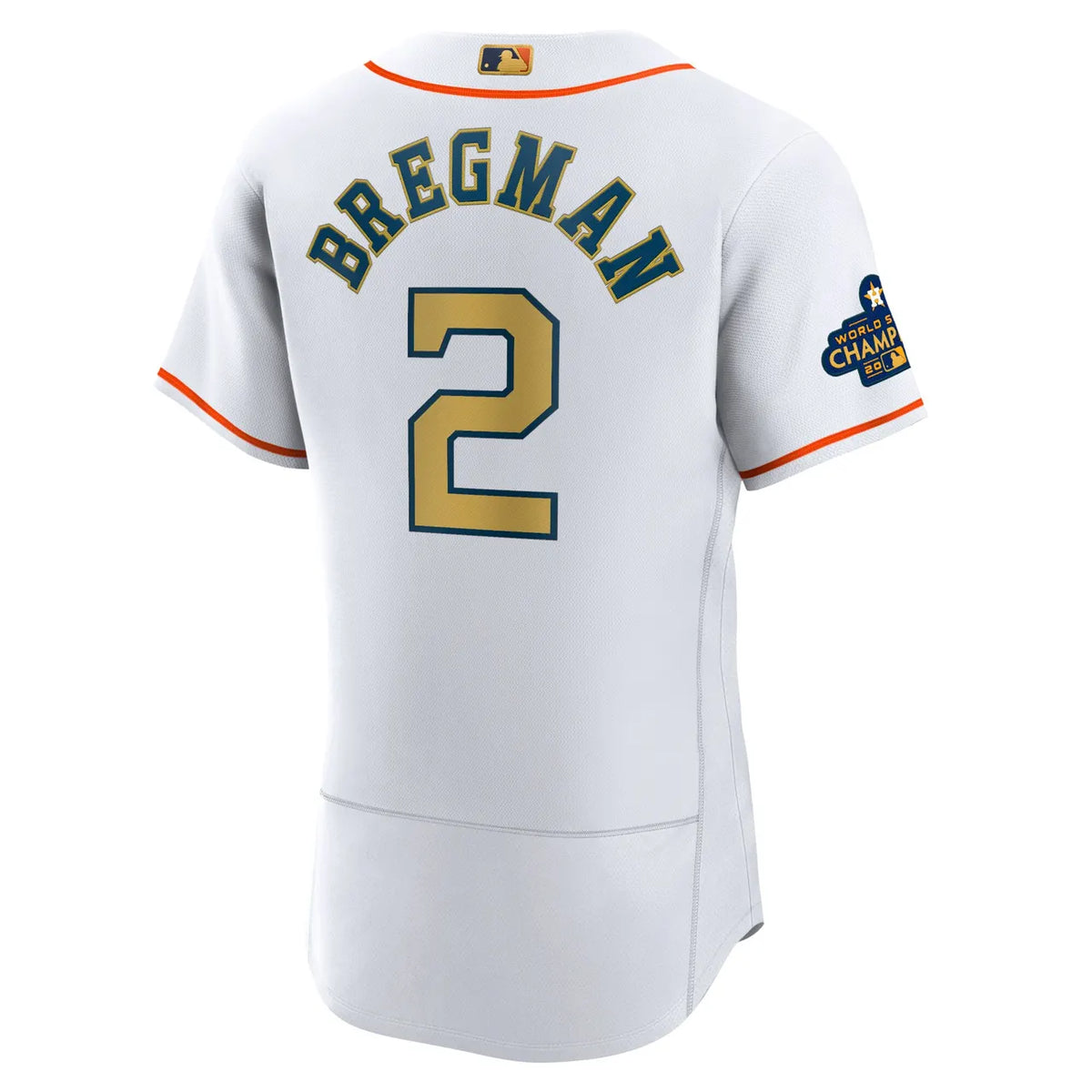 nike home Bregman Astros White Jersey - Hình 4