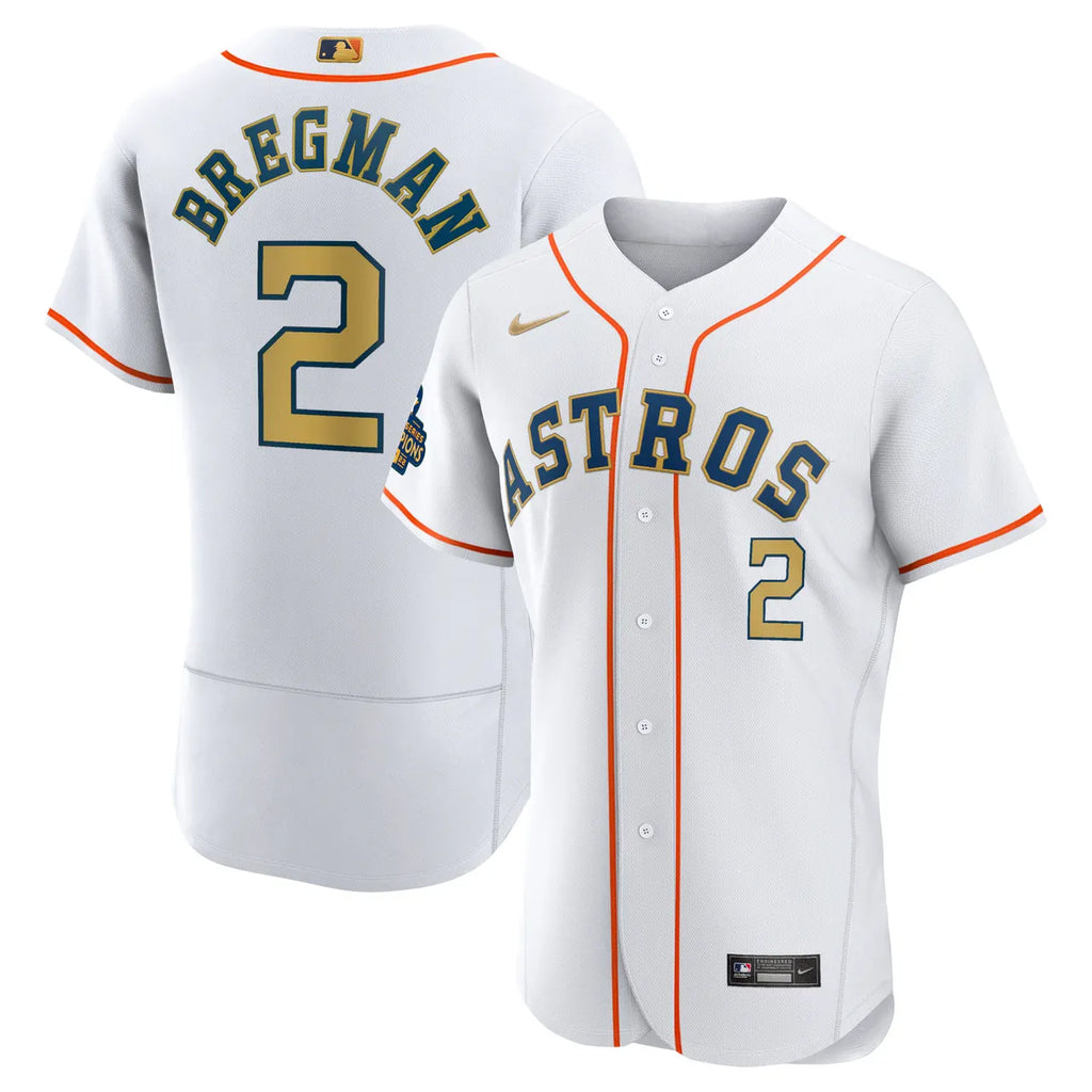 nike home Bregman Astros White Jersey