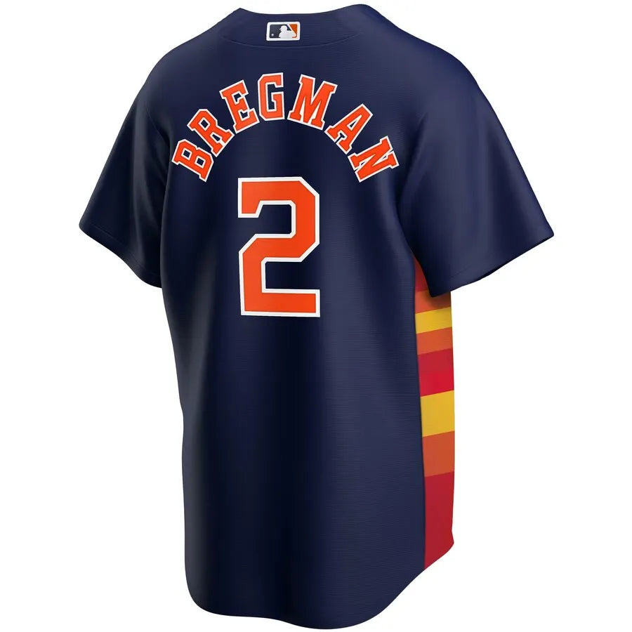 nike Bregman Astros Navy Jersey - Hình 3