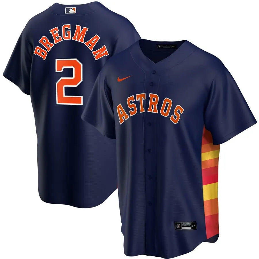 nike Bregman Astros Navy Jersey