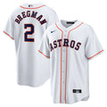 Nike Bregman Astros White Jersey