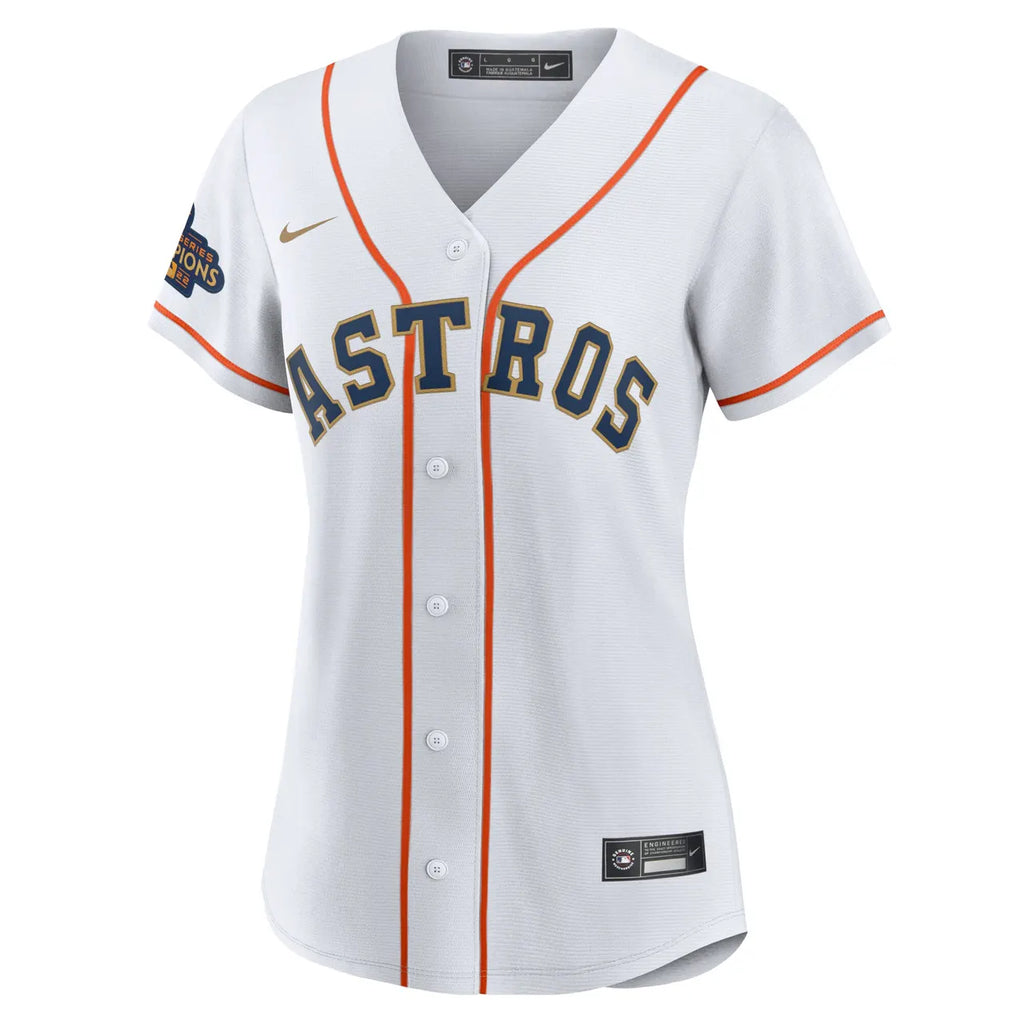 Bregman Astros White Jersey