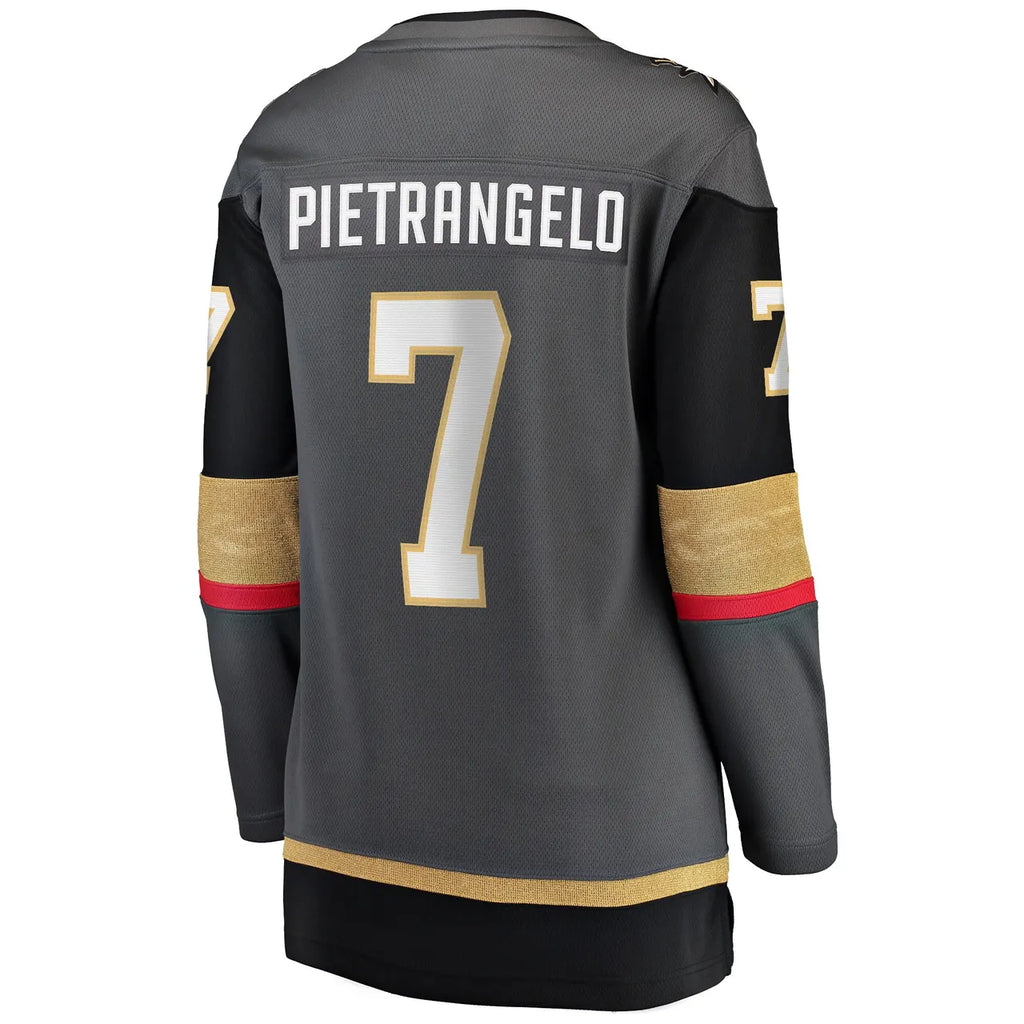 Pietrangelo Golden Knights Gray Jersey - Hình 4