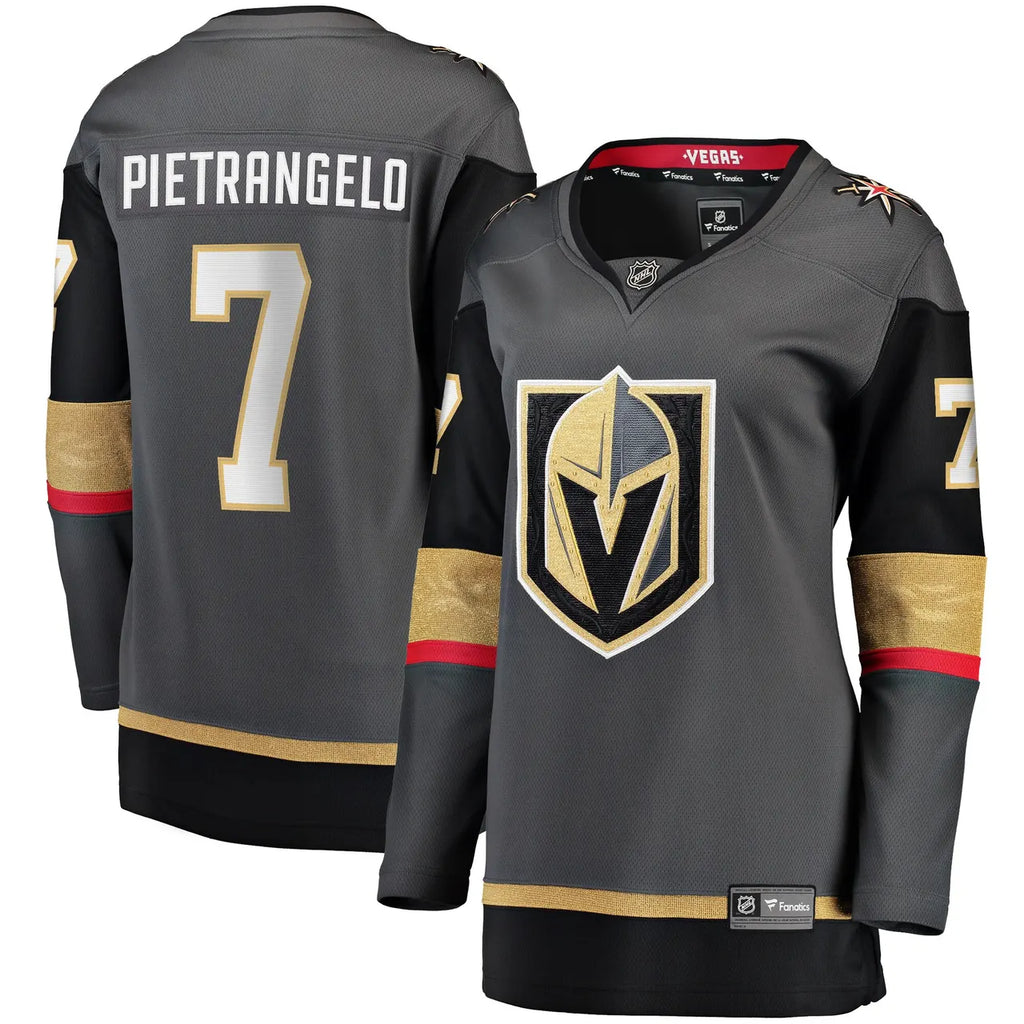 Pietrangelo Golden Knights Gray Jersey - Hình 2