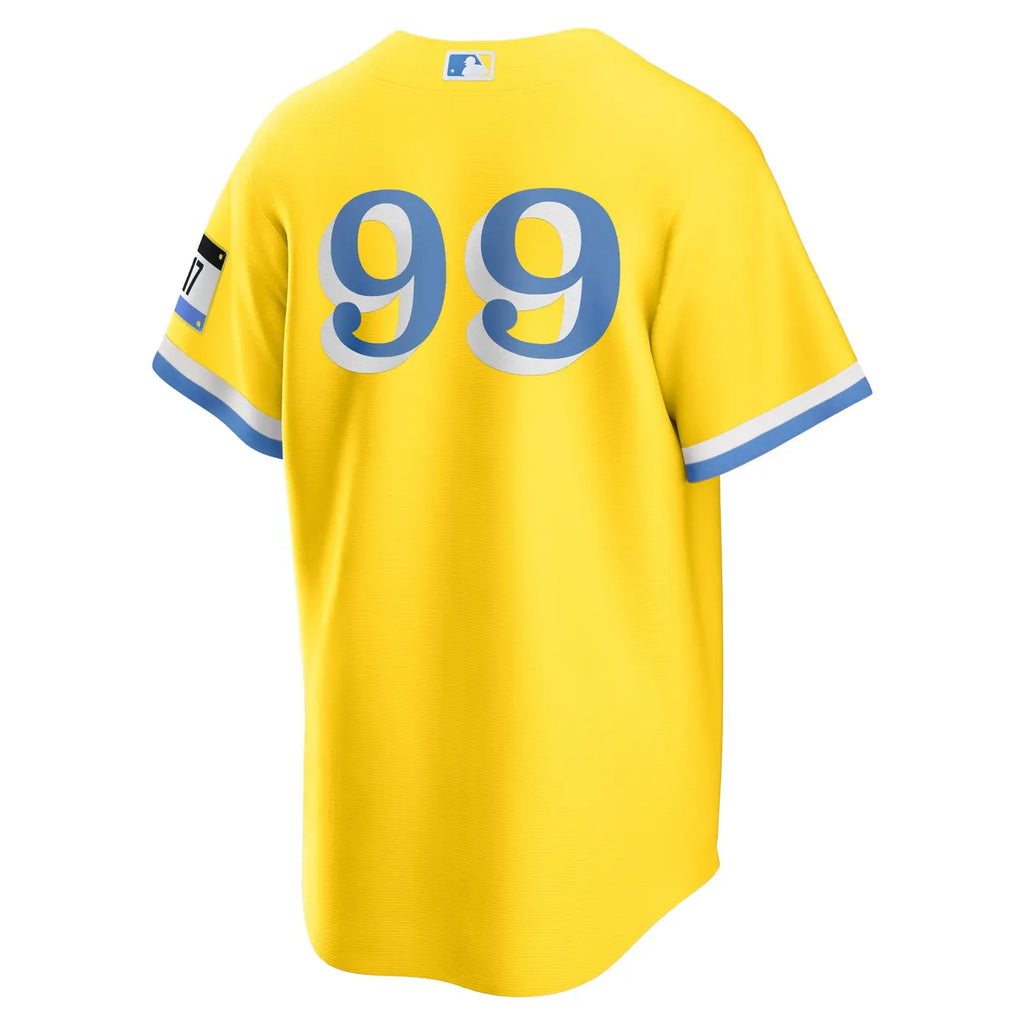 limited Nike Boston Yellow Jersey - Hình 4