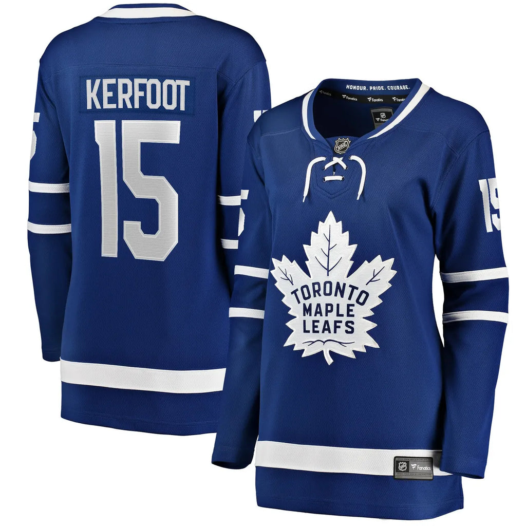 Kerfoot Maple Leafs Blue Jersey