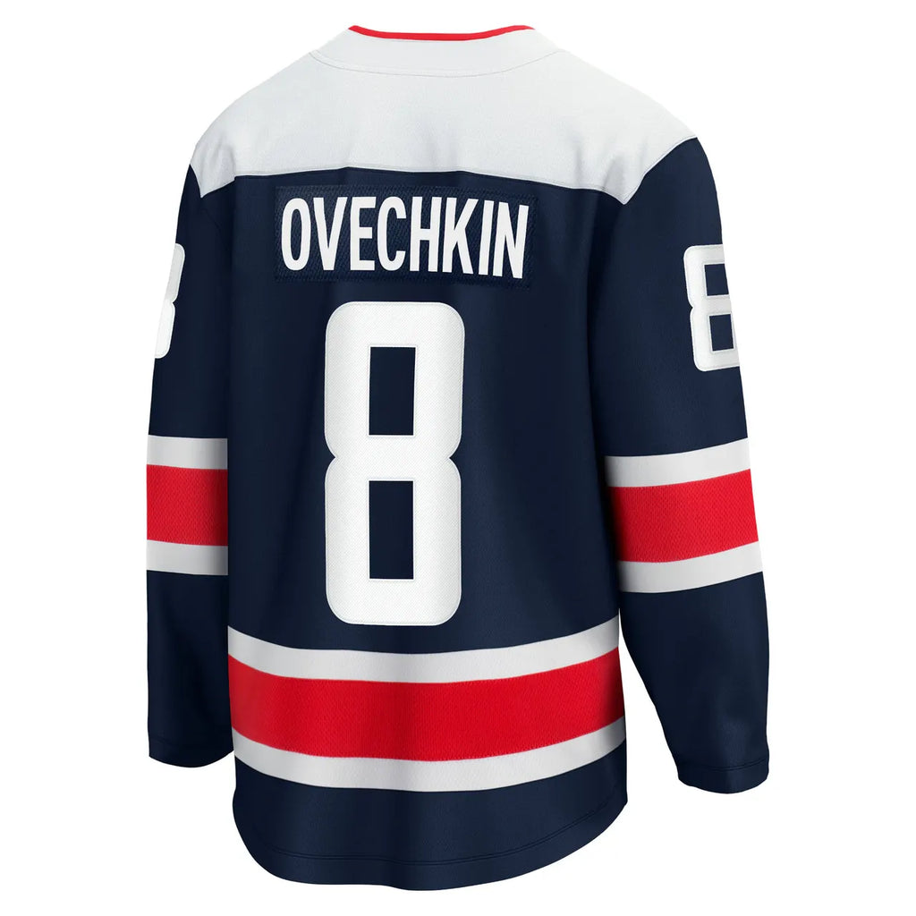 fanatics Ovechkin Capitals Navy Jersey - Hình 4