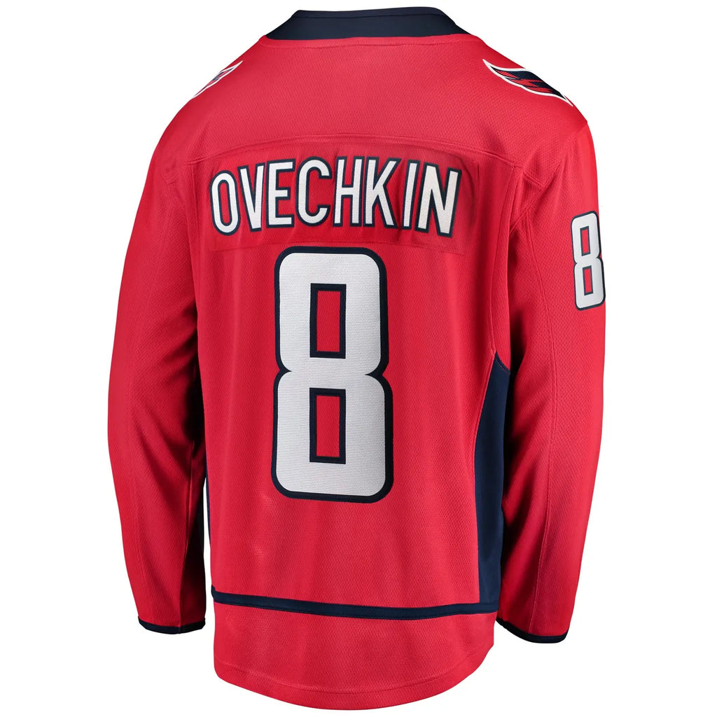 fanatics Ovechkin Capitals Navy Jersey - Hình 7