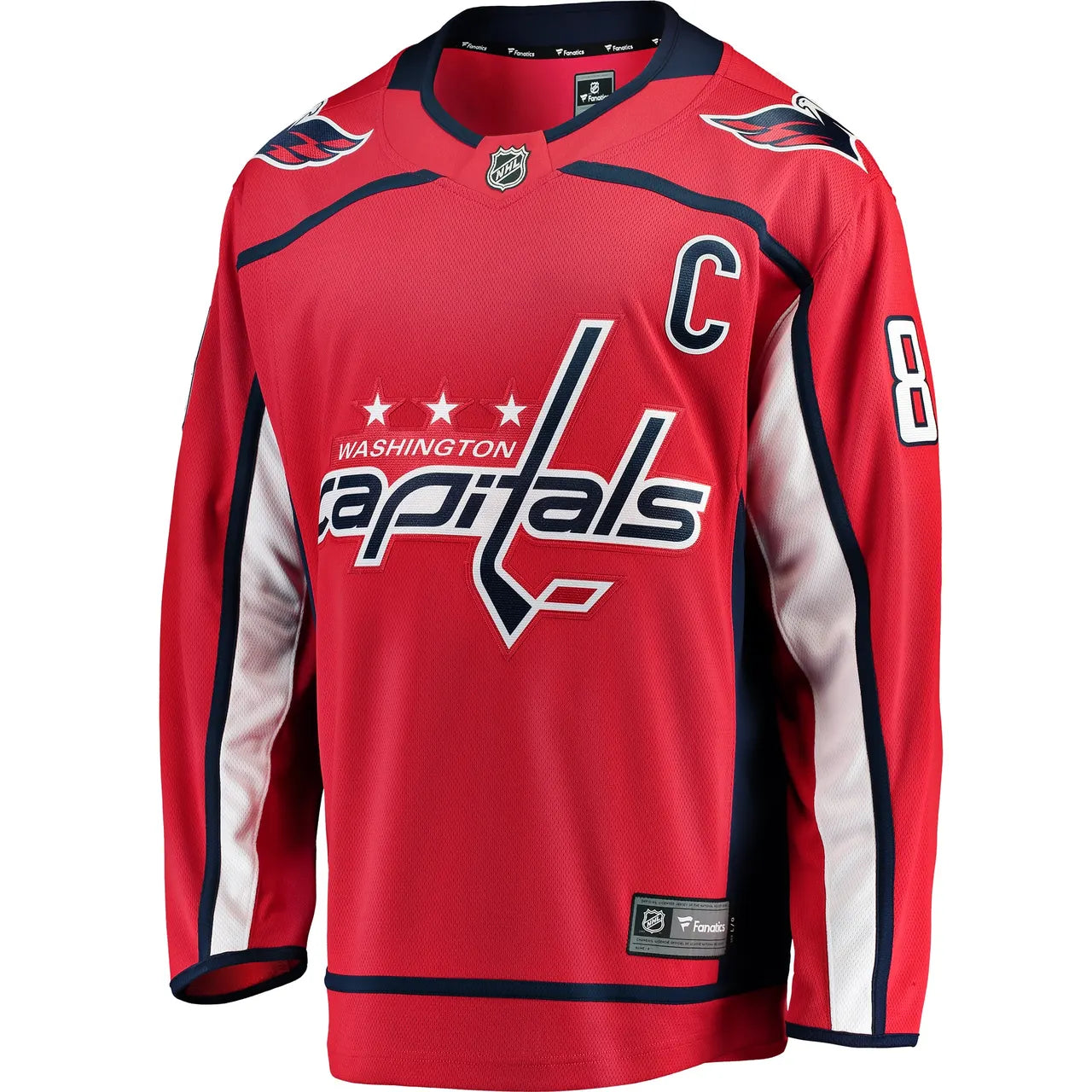 fanatics Ovechkin Capitals Red Jersey - Hình 3