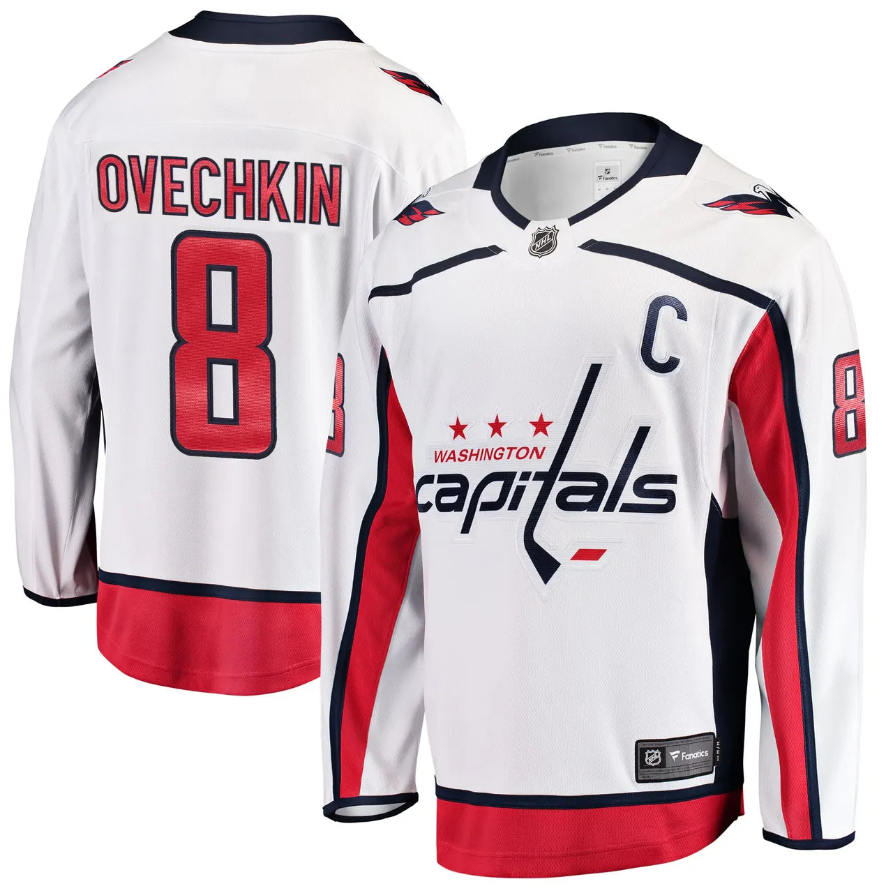 fanatics Ovechkin Capitals Red Jersey - Hình 7