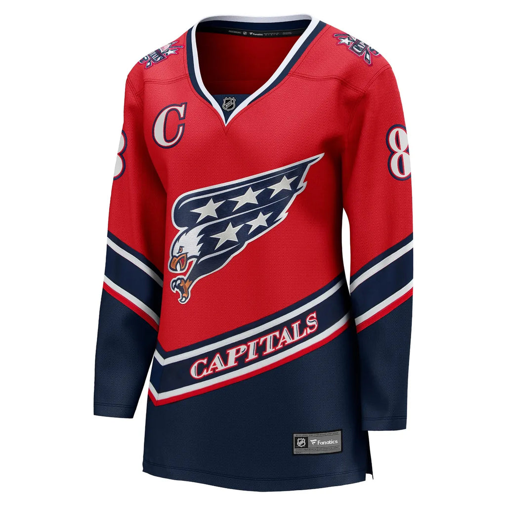 fanatics Ovechkin Capitals Red Jersey - Hình 3