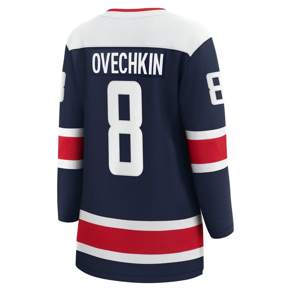 Ovechkin Capitals Jersey Red - Hình 3