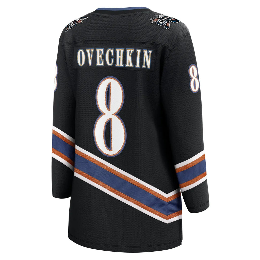Ovechkin Capitals Black Jersey fanatics - Hình 4