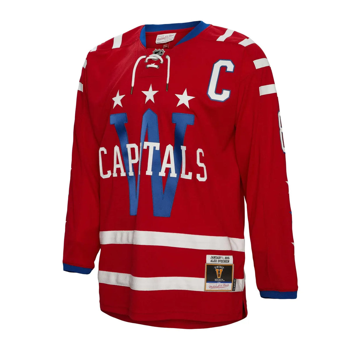 Ovechkin Capitals Jersey Red - Hình 3