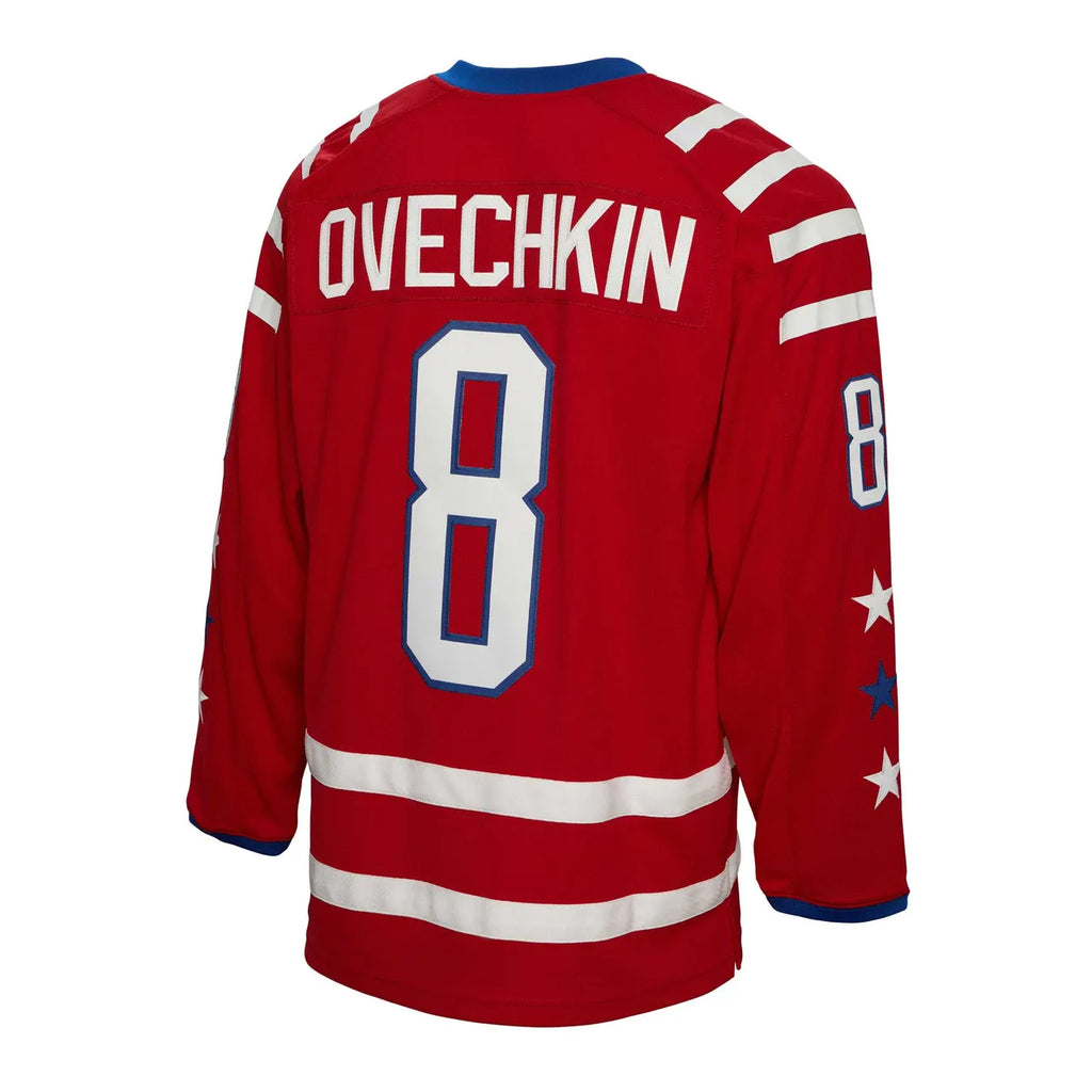 Ovechkin Capitals Jersey Red - Hình 4