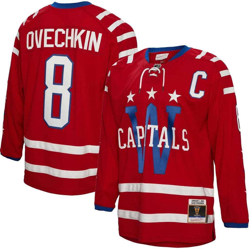 Ovechkin Capitals Jersey Red