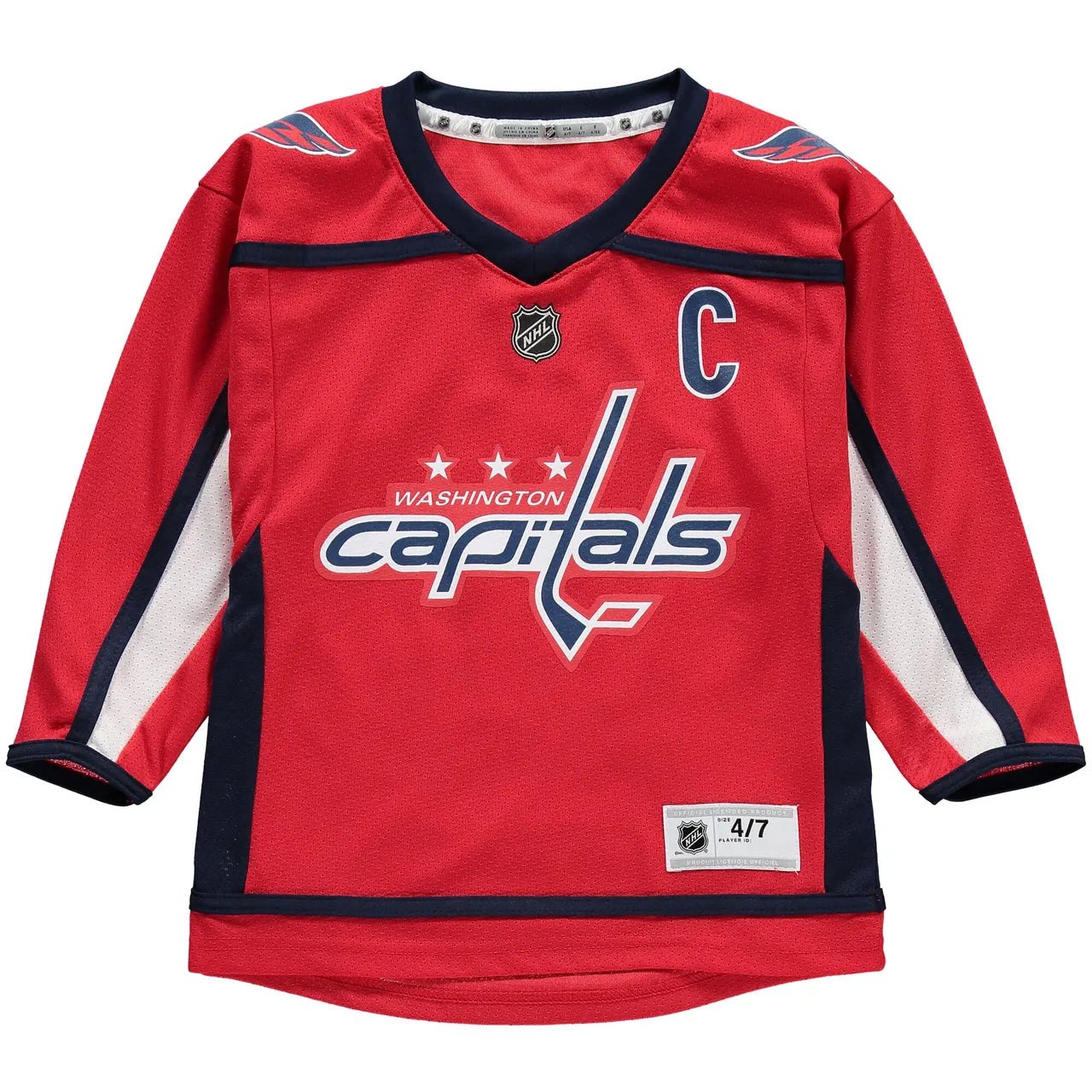 Ovechkin Capitals Youth Jersey - Hình 3