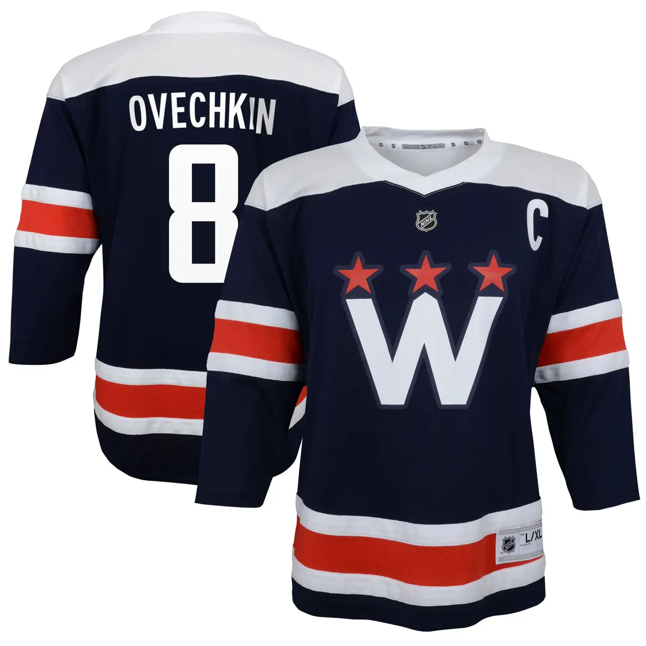 Ovechkin Capitals Youth Jersey - Hình 5