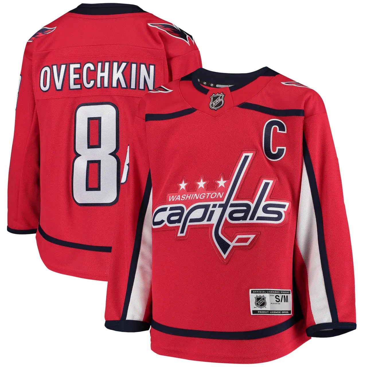 adidas Ovechkin Capitals Alt Jersey - Hình 5