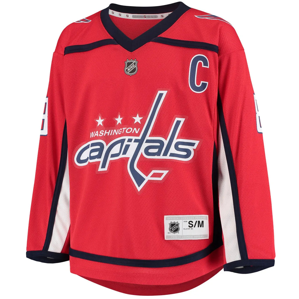 navy Ovechkin Capitals Adidas Jersey - Hình 6