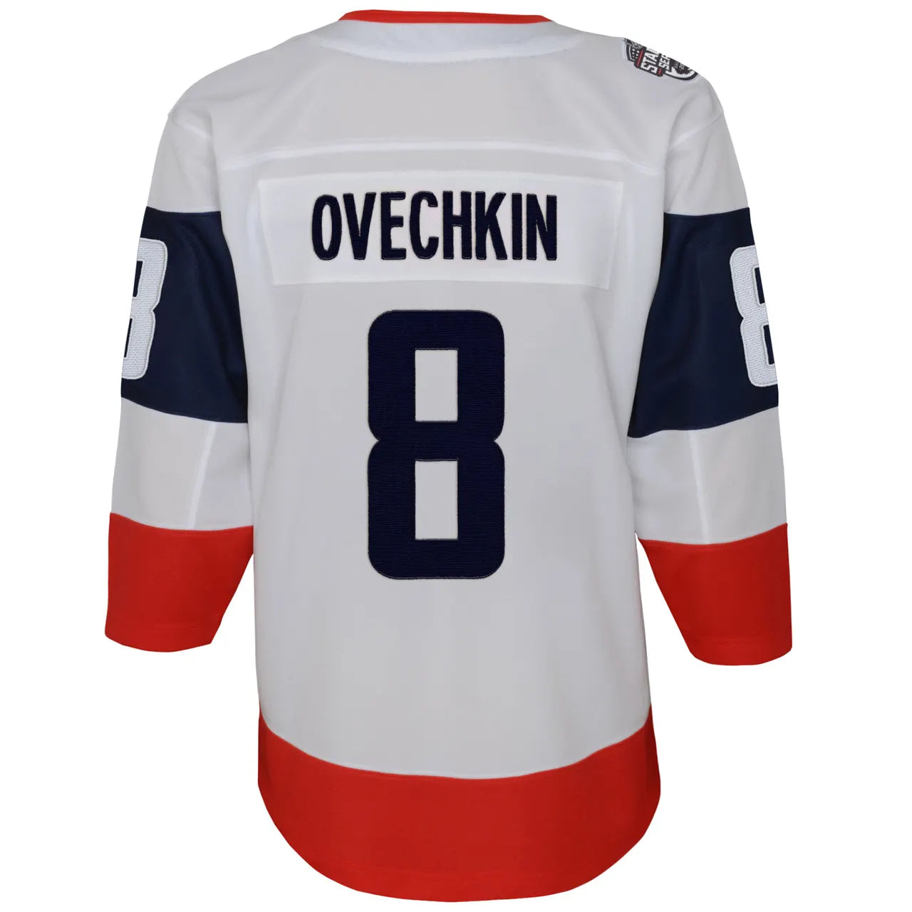 adidas Ovechkin Capitals White Jersey - Hình 4