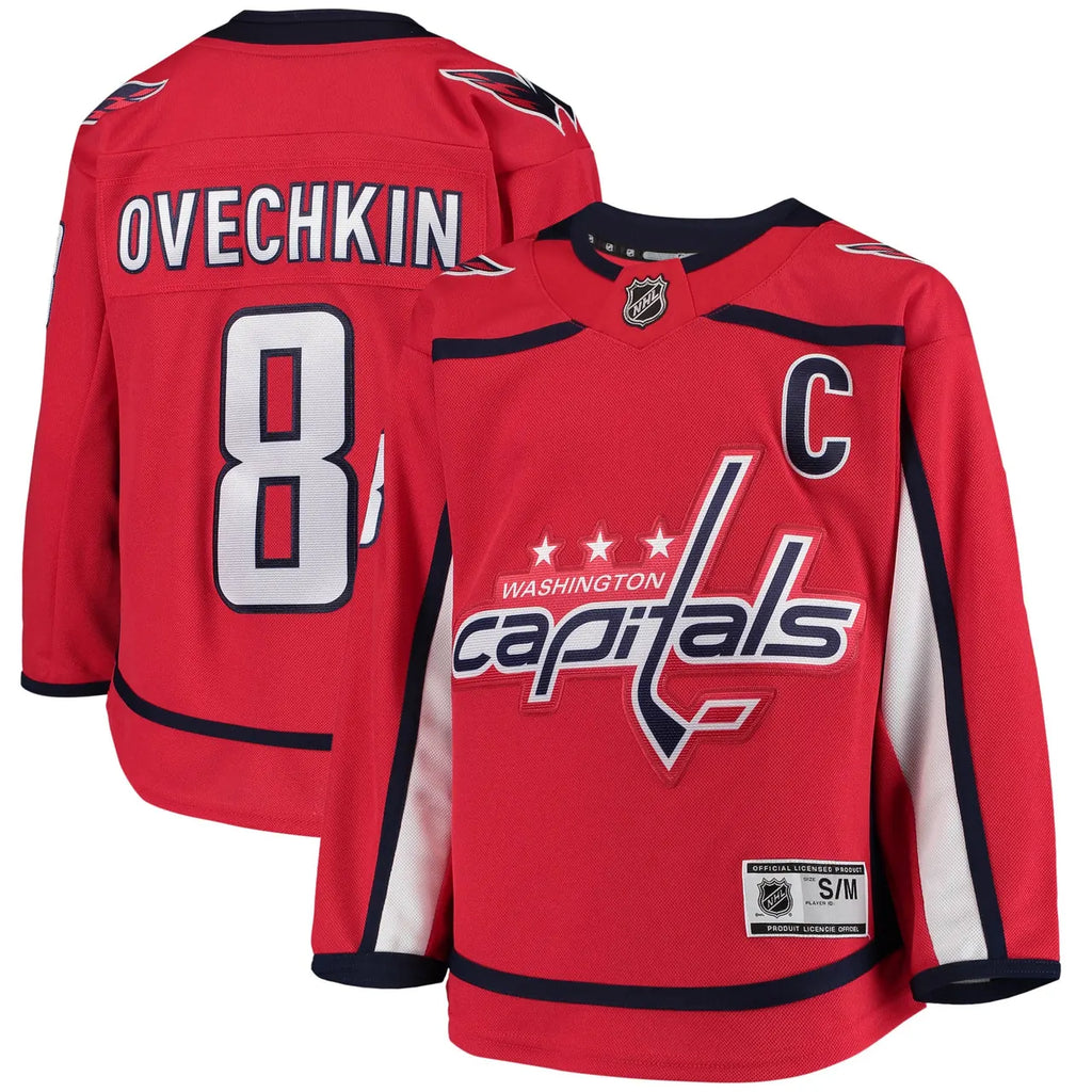 adidas Ovechkin Capitals Red Jersey