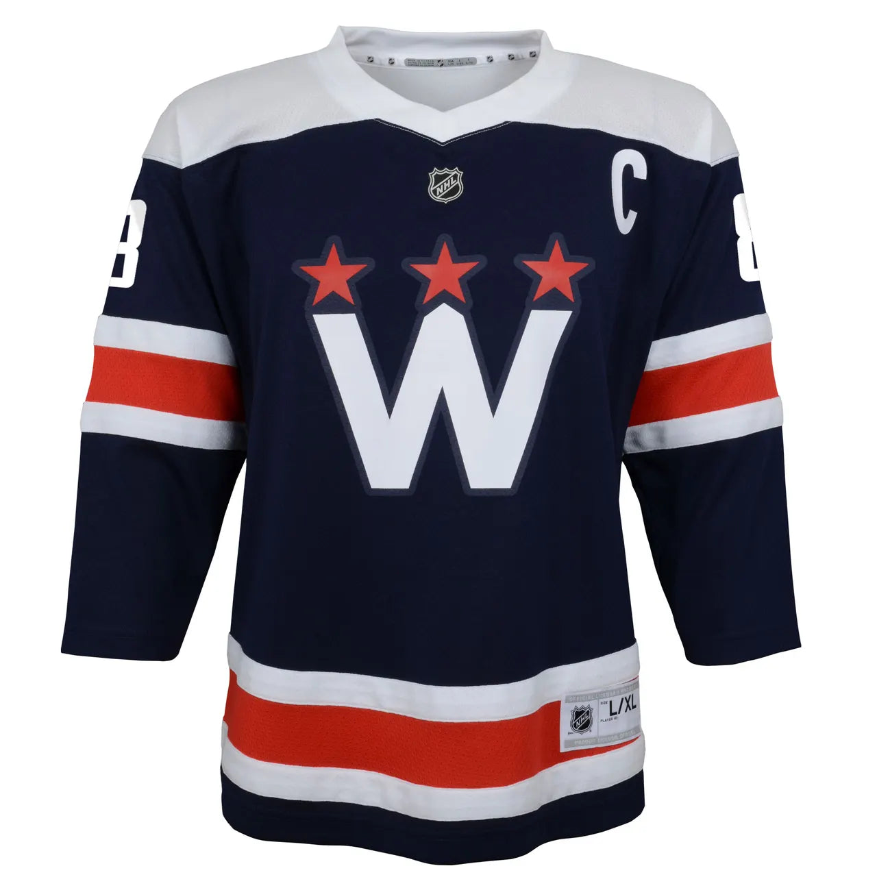 red Fanatics Ovechkin Capitals Jersey - Hình 6