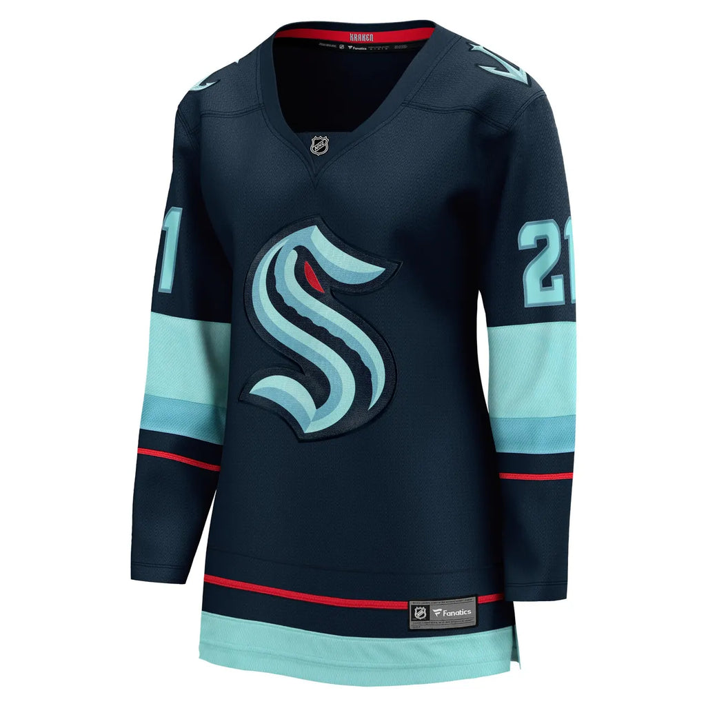 Wennberg Kraken Navy Jersey
