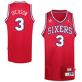 Adidas Iverson Sixers Red Jersey