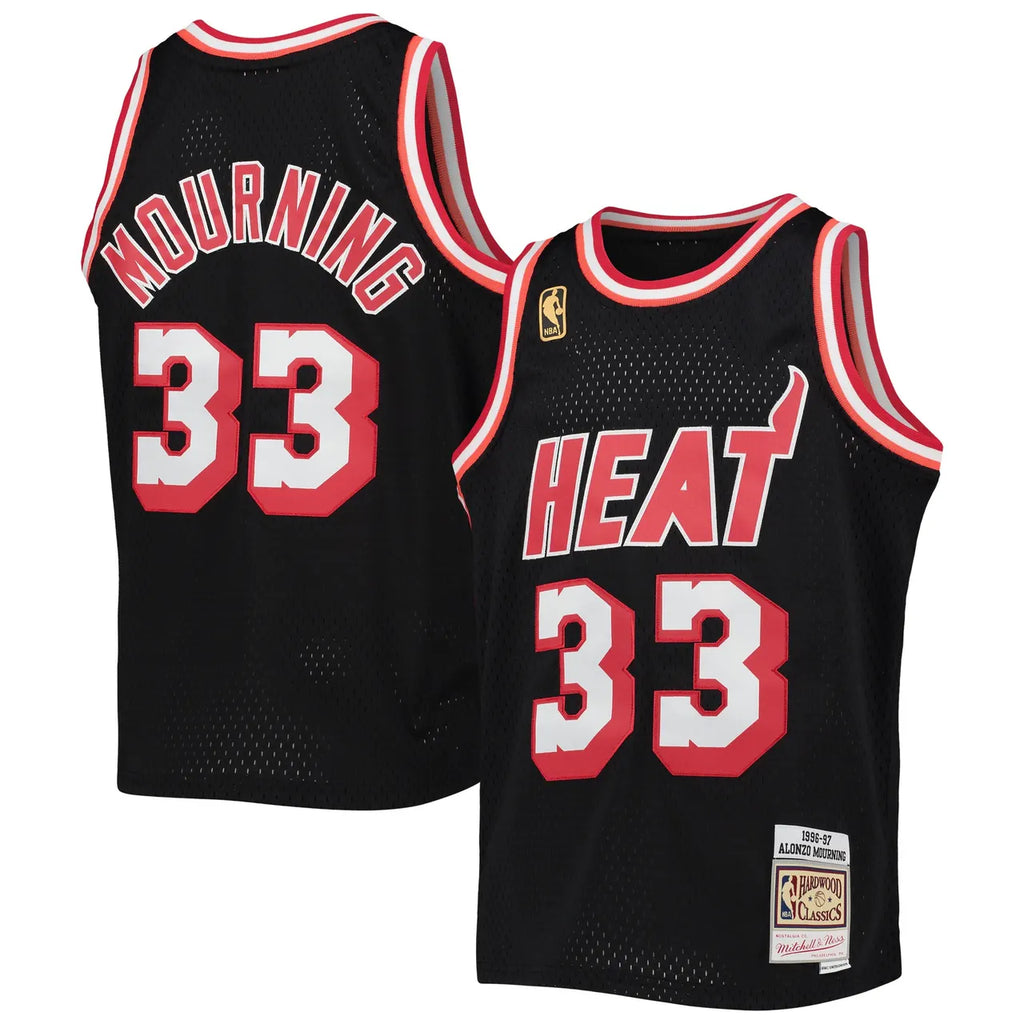 mitchell Mourning Heat Black Jersey - Hình 2