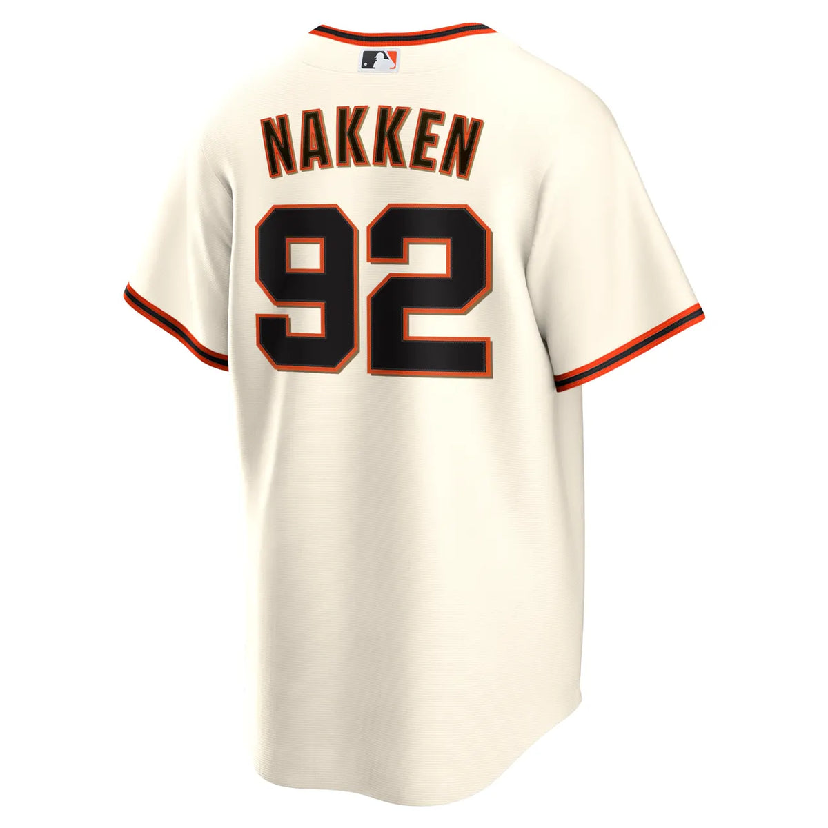 Giants Nakken #92 Cream Jersey - Hình 4