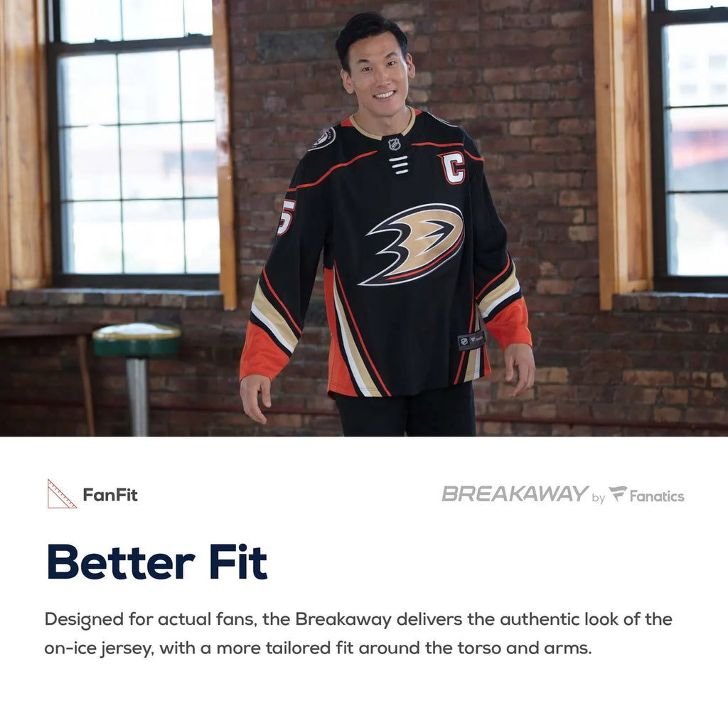 Fanatics Ducks White Jersey - Hình 5