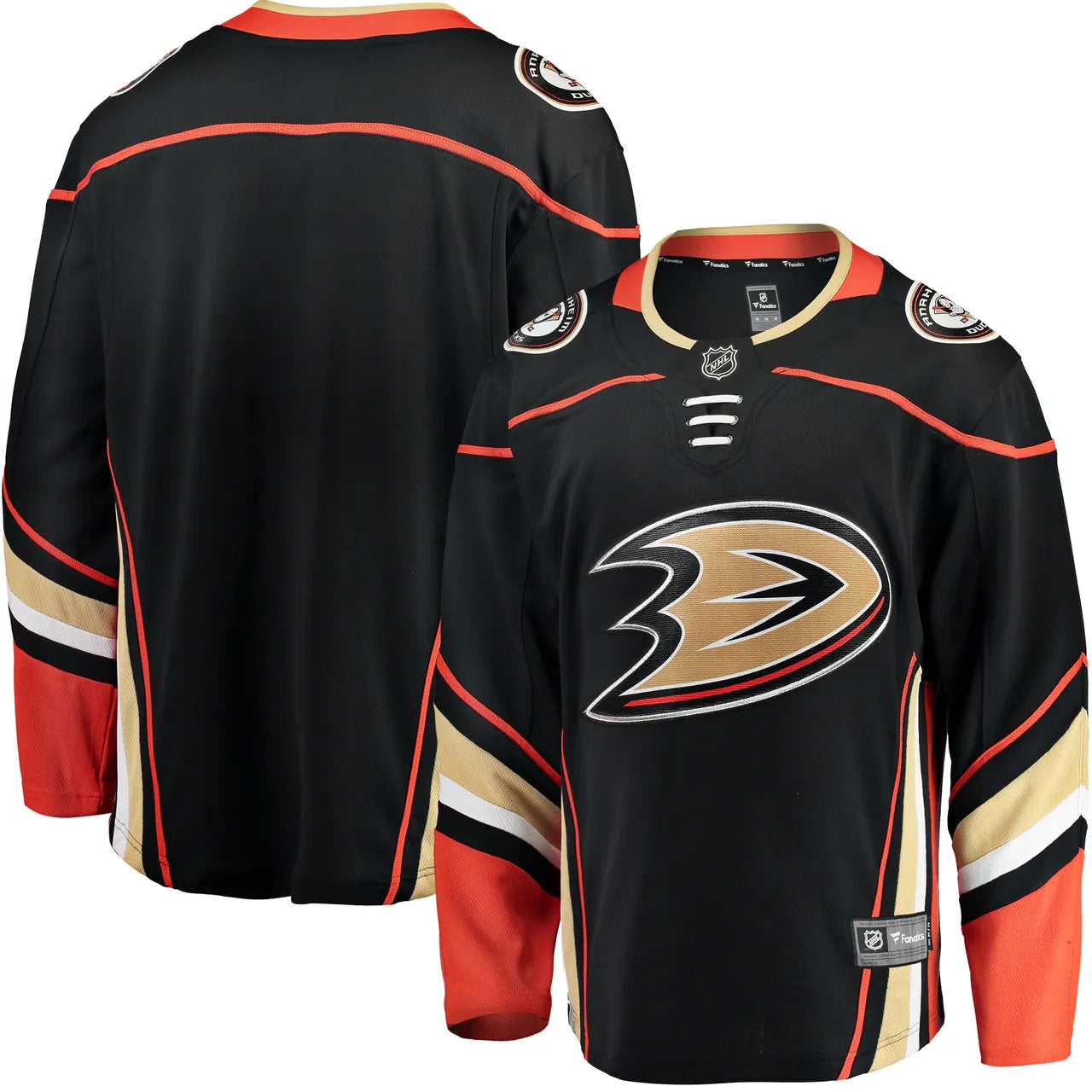 Anaheim Ducks Black Jersey fanatics - Hình 2