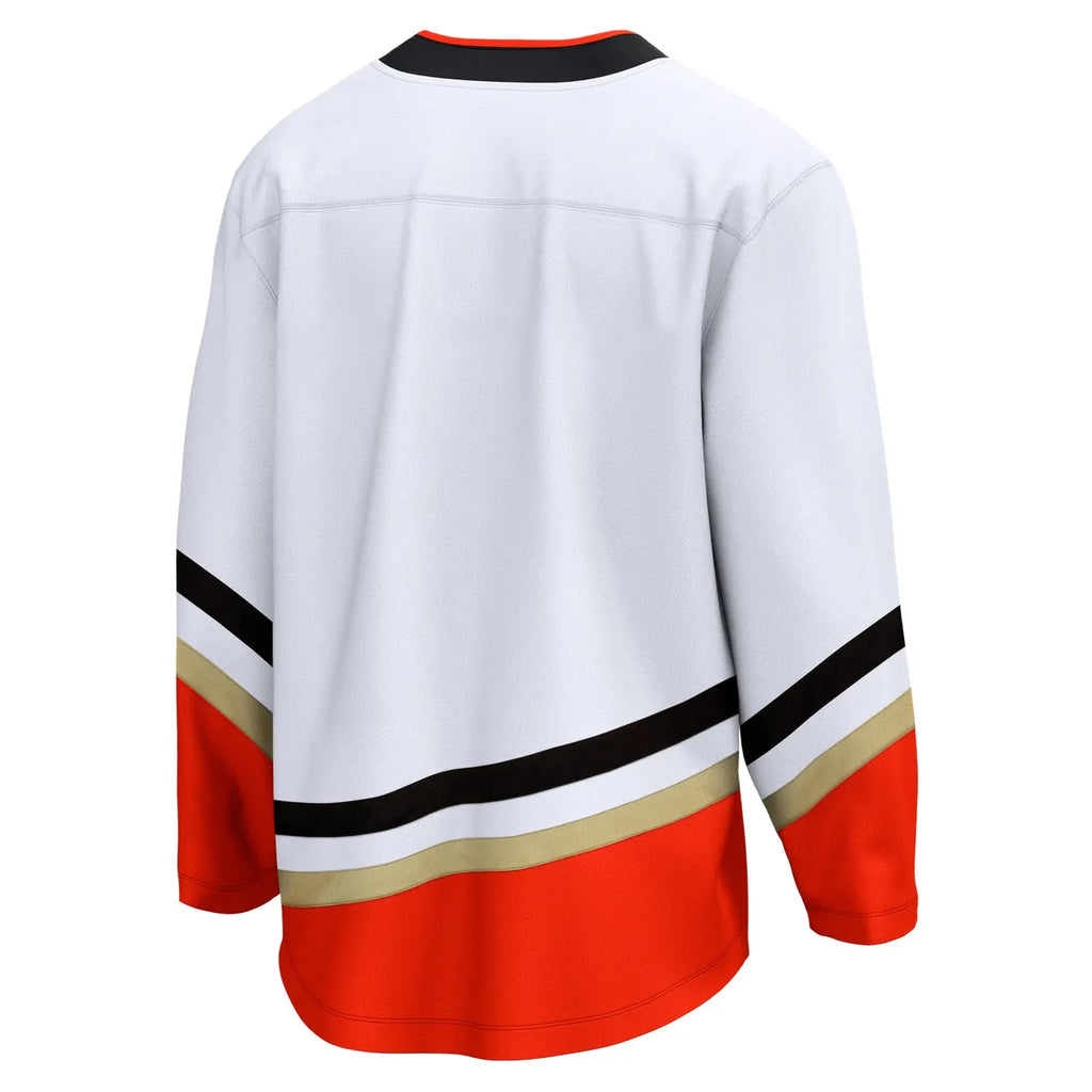 fanatics Anaheim Ducks White Jersey - Hình 4