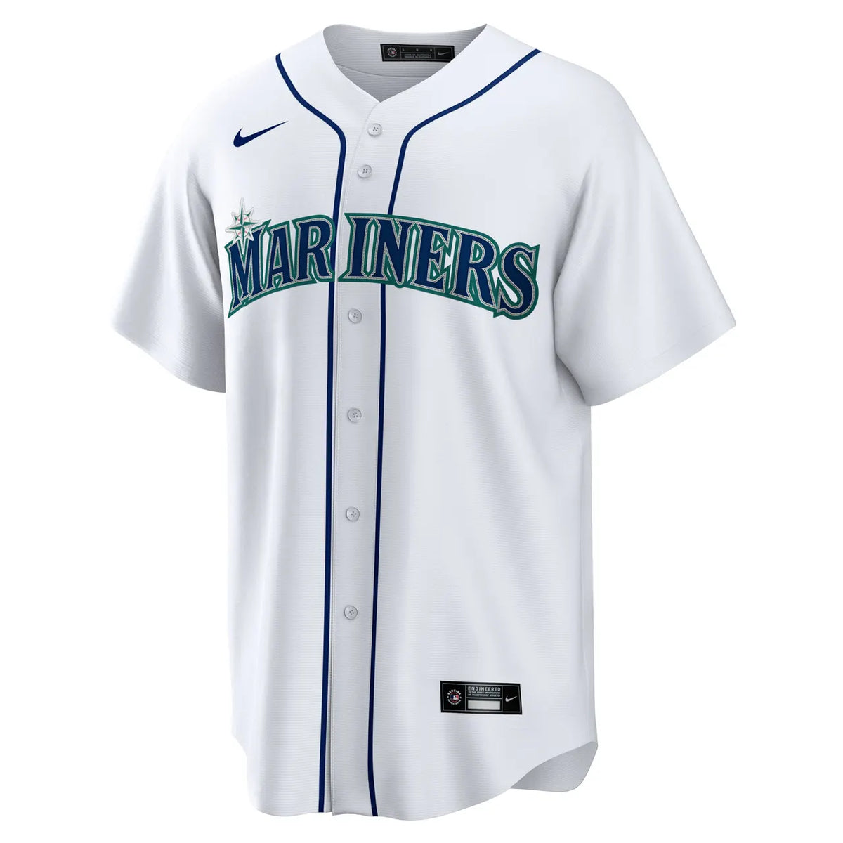 Nike Mariners Muñoz #75 White Jersey - Hình 3