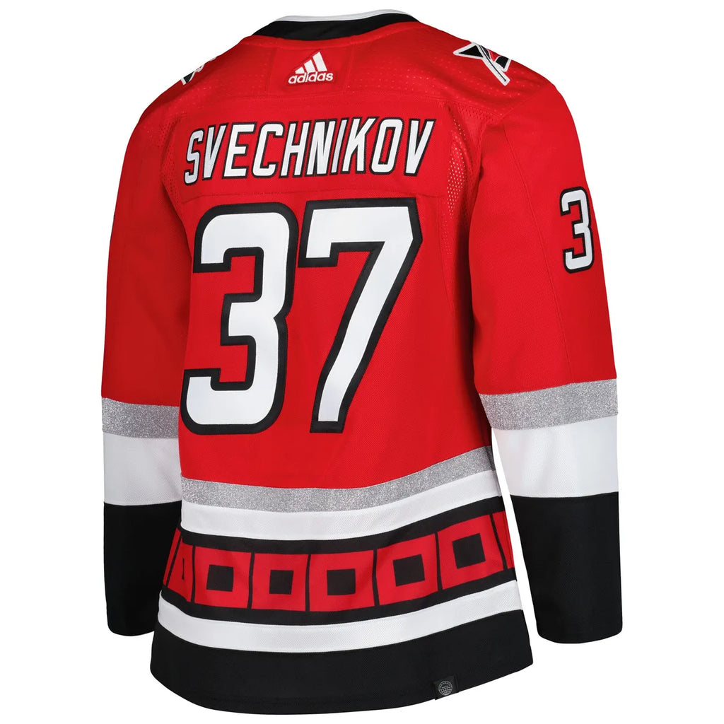 adidas Svechnikov Hurricanes Red Jersey - Hình 4