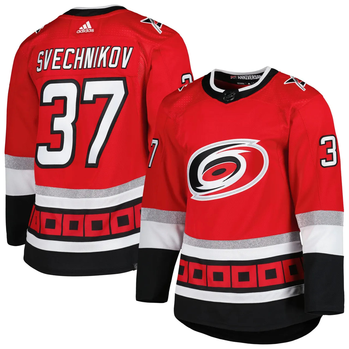 adidas Svechnikov Hurricanes Red Jersey