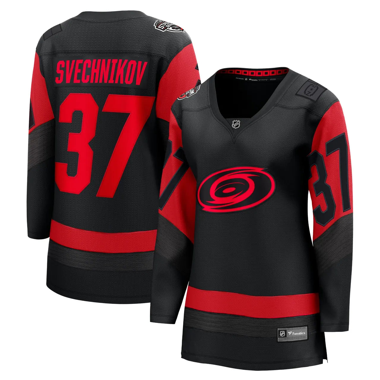 Svechnikov Hurricanes Jersey - Hình 2