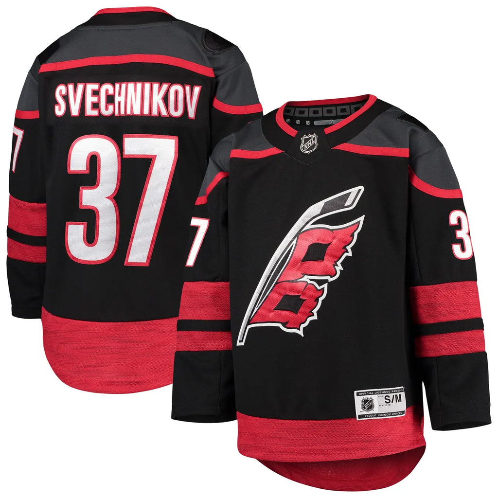 fanatics nhl Svechnikov Hurricanes Black Jersey