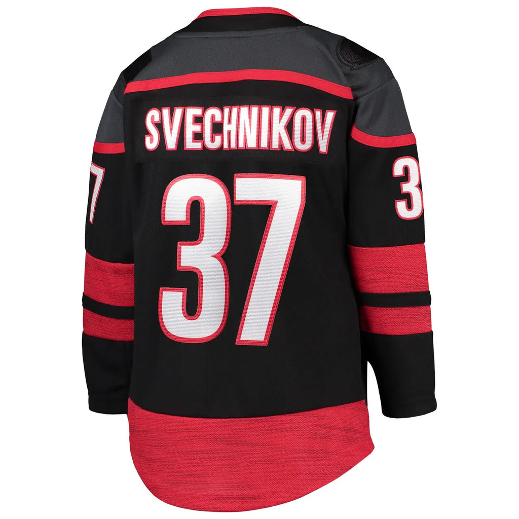 fanatics nhl Svechnikov Hurricanes Black Jersey - Hình 3