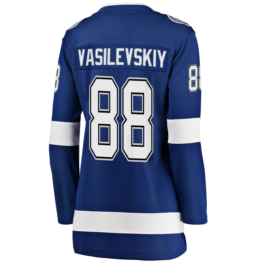 Vasilevskiy Lightning Jersey Blue - Hình 2