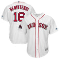 Benintendi Red Sox White Jersey majestic
