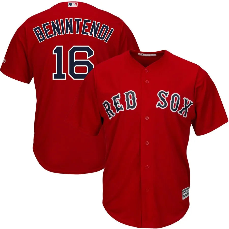 majestic Benintendi Red Sox Red Jersey