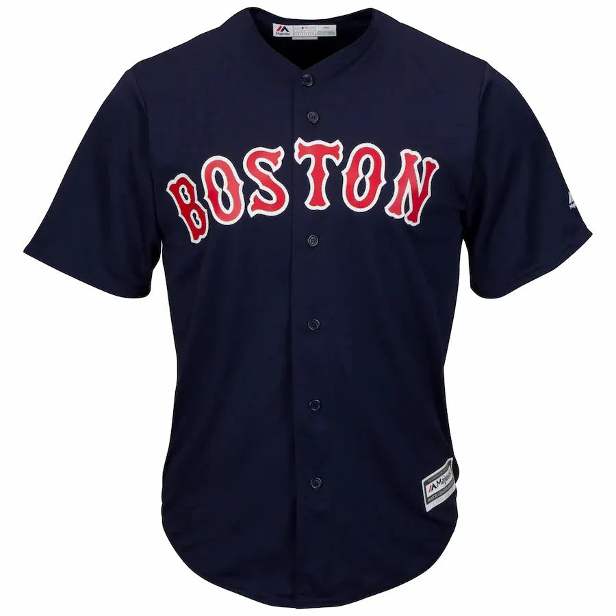 Benintendi Red Sox Navy Jersey - Hình 2