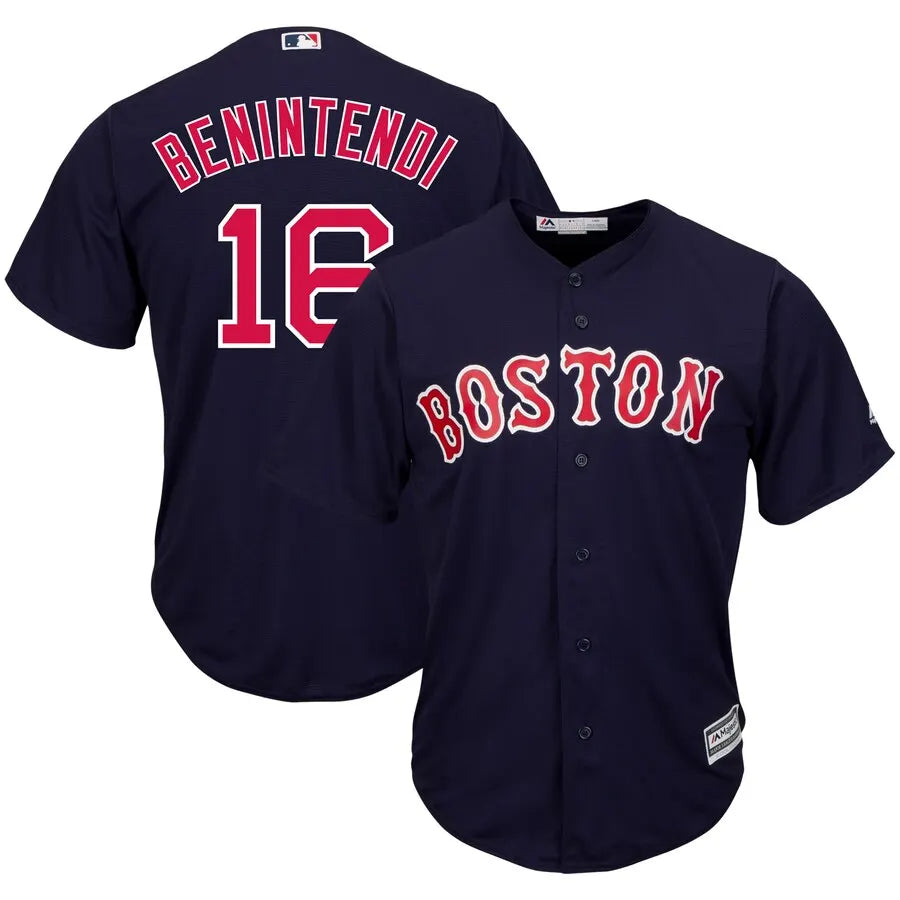 majestic Benintendi Red Sox Navy Jersey