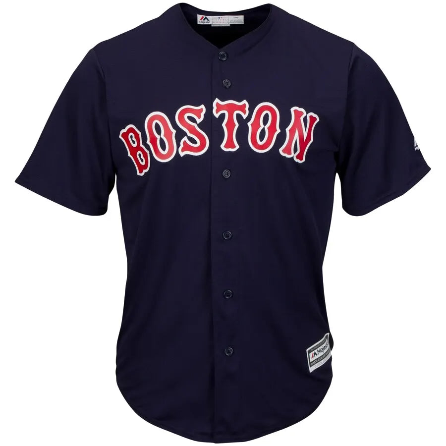majestic Benintendi Red Sox Navy Jersey - Hình 2