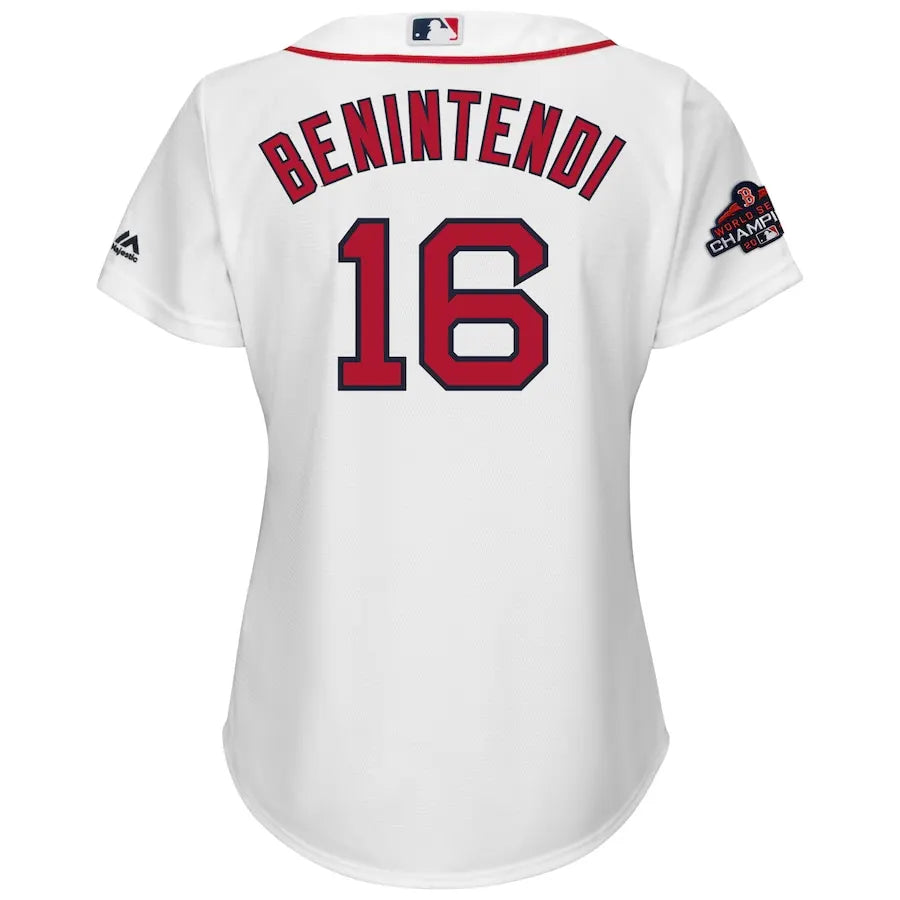 Benintendi Red Sox Women's World Series Jersey - Hình 3