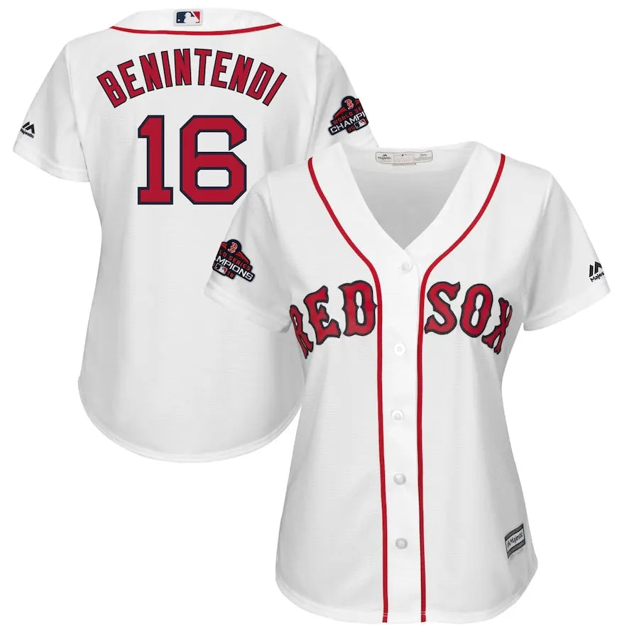 Benintendi Red Sox Women's World Series Jersey