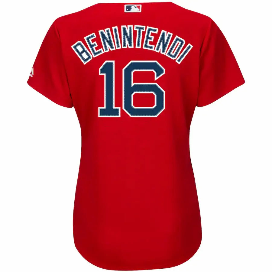 majestic Benintendi Red Sox Women's Jersey - Hình 2