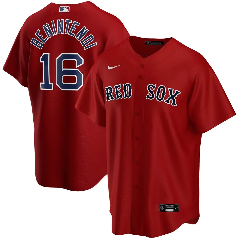 Nike Benintendi Red Sox Red Jersey